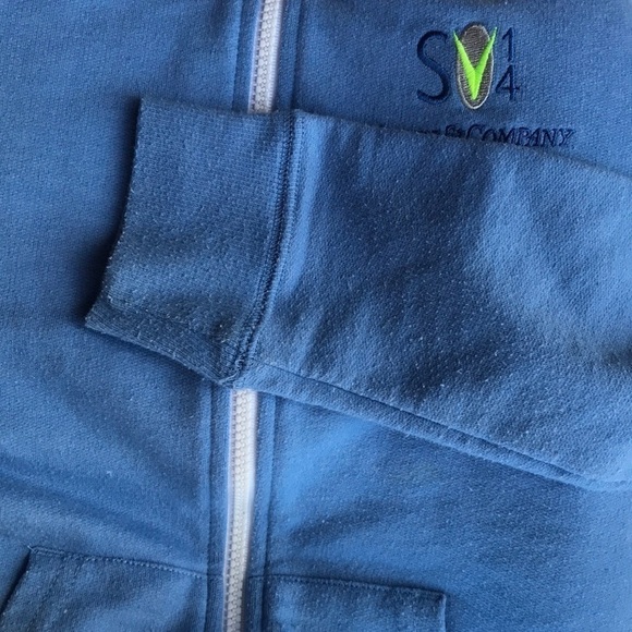 ALLEN & Company Sun Valley Blue Kid’s Hoodie (allen&co 2014) - Picture 4 of 4